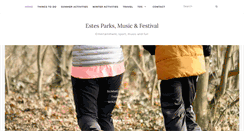 Desktop Screenshot of estesparkmusicfestival.org