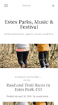 Mobile Screenshot of estesparkmusicfestival.org